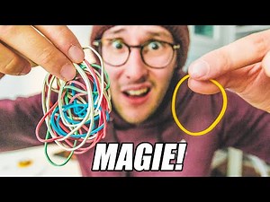 3 EASY RUBBER BAND MAGIC TRICKS (Fun to Make)