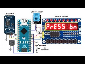 Stopwatch on TM1638 Module