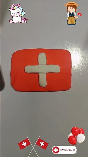 Switzerland's Flag Colors in a Whole New Way! 🎨🌟