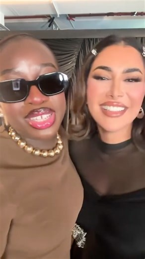 HUDA BEAUTY on Instagram: "@spellmxo you manifested it 🎉 Thank you for making the time, beautiful - we loved having you!! 🩷"