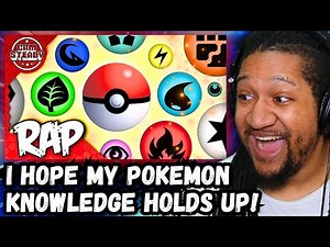 Cam Steady - POKÉMON TYPES RAP CYPHER | Reaction!