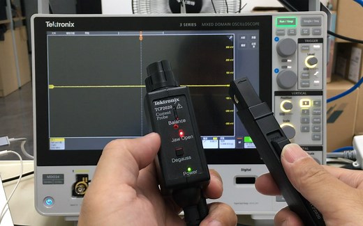 泰克电流探头TCP2020实测