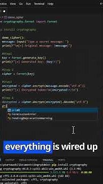 Python Encryption for Beginners: Protect Your Secrets in 5 Minutes (Fernet Crash Course!) #python