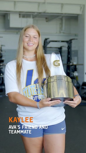 The two-time Texas Gatorade Softball Player of the Year takes the crown - big ups to @✨ava jayde✨ , our 2022-2023 Gatorade National Softball Player of the Year.