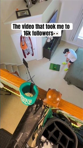 This changed my life! How many tries you think?🤣 #golf #golfhumor #trickshots