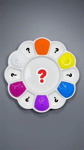 ❤️‍🔥Create 7 beautiful colors from 6 colors #mixingcolors #colormaster #shots