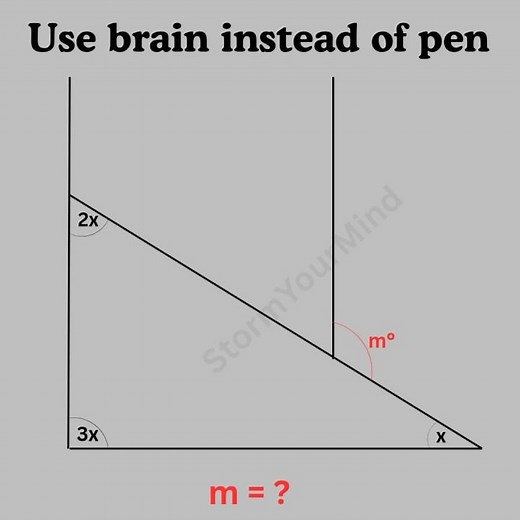 Basic mathematics Triangle problem algebra tricky problem #mathteacher #mathlover #mathfun #algebra