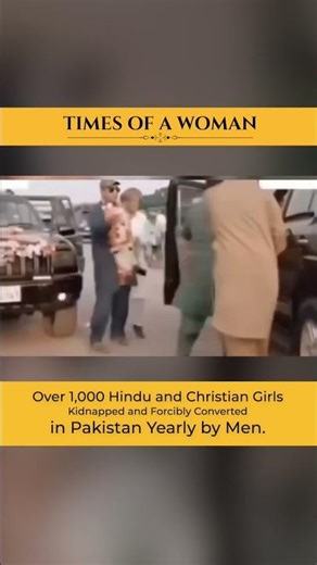 Over 1,000 Hindu and Christian Girls Kidnapped and Forcibly Converted in Pakistan Yearly by Men.