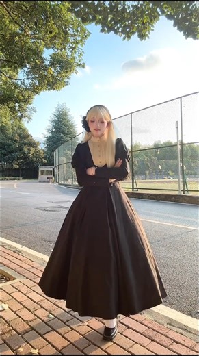 18K views · 1.7K reactions |  A black Lolita dress with Juliette...