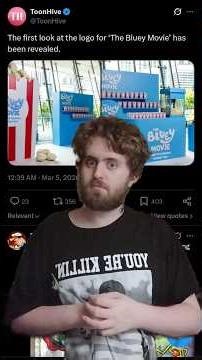 The first look at the logo for ‘The Bluey Movie’ has been revealed