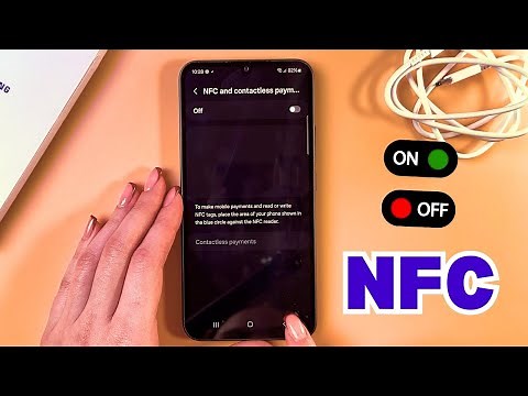 Samsung Galaxy A34 - How to Enable and Disable NFC Step by Step Guide