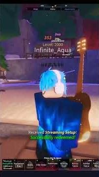 Redeeming the Gaming setup boat in Fisch #roblox #fisch #cc #valentinesday