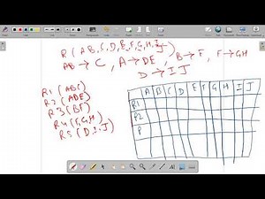 Lecture 3.24 |DBMS| Problem Based on Lossy Decomposition | Dr. Pushpa Choudhary