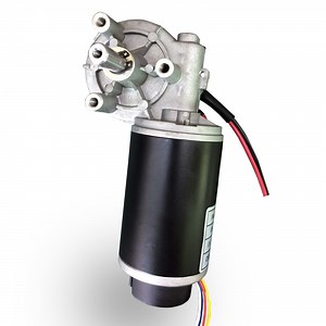 [Hot Item] 24V Brushed Worm Gear Motor 30W 15nm Torque 12V DC Motor with Encoder