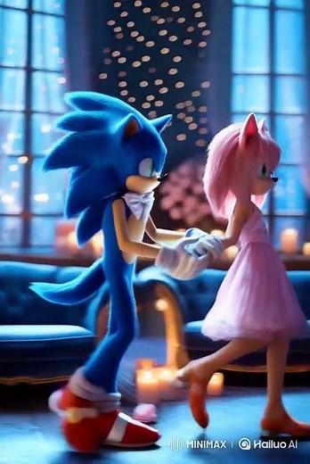 Sonic and Amy dance!