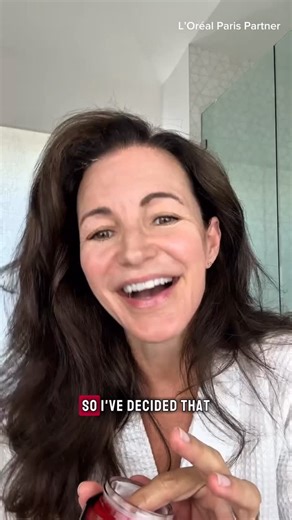 2.4M views · 16K reactions | I used to overthink my routine, now I keep it simple but solid with Triple Power Moisturizer. This one’s got Vitamin C, Hyaluronic Acid, and Retinol in one bottle — makes it easy to show up as me, no filters needed. Confidence today? It’s comfort and consistency. You can grab it at your local drugstore. @lorealparis  #LorealParisPartner #LorealTriplePower #skincare #revitalift #hardworking | Kristin Davis | Facebook