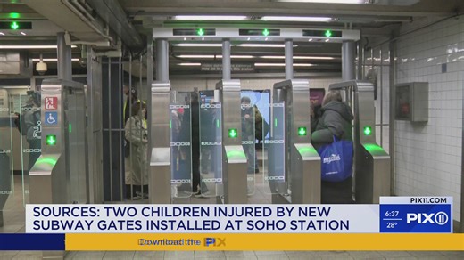 Child’s head stuck in new NYC subway fare gate: Mom