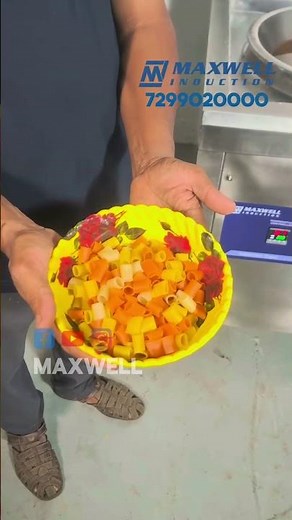 Induction Oil Fry Kadai Machine Demo | Commercial Industrial Fryer | Maxwell Induction Fryer