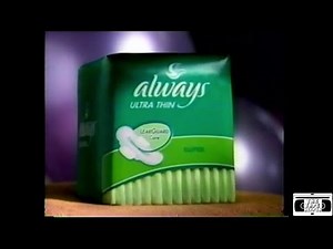 Always Ultra Thin Pads Commercial - 2004