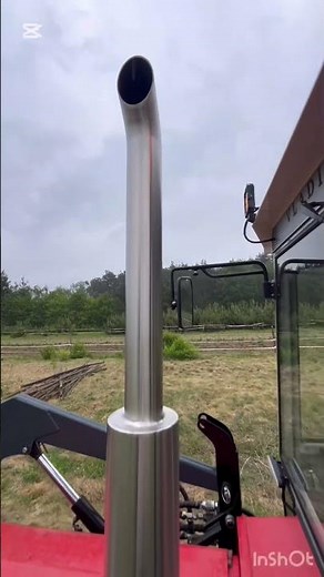 NOWY WYDECH Z NIERDZEWKI - Władimiriec T-25😊#rolnictwo #wydech #budujemyzpasja #ciągniki #agro