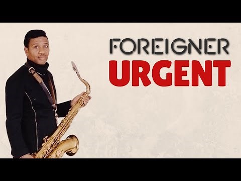 Urgent (Foreigner) - Learn The Jr. Walker Sax Solo
