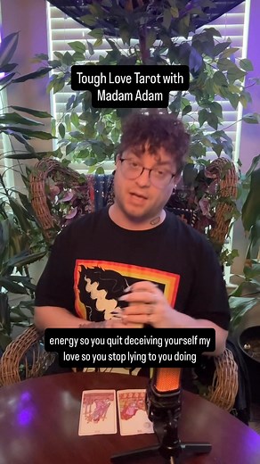 Today’s cards: 8 of cups, 7 of swords, the empress 🔮 deck: Your First Tarot 🎴 for readings & more - madamadam.com - link in bio 🖤 #madamadam #lgbtqia #tarot #oracle #share #follow #wellness #spooky #witch #tarotreading #tarotreader #new #daily | Madam Adam LLC