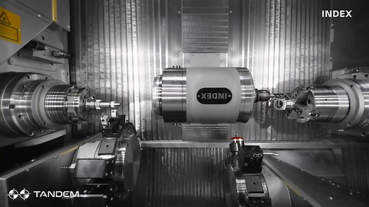 【因代克斯】INDEX G220车铣复合加工中心和MBL76送料机