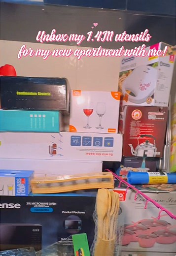 New Apartment Setup Unboxing: Kitchen Essentials and More