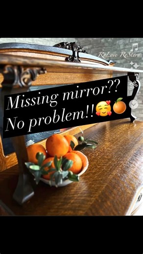 17K views · 422 reactions | Missing Mirror?? No Problem!!殺 | ReLove ReStore | Facebook