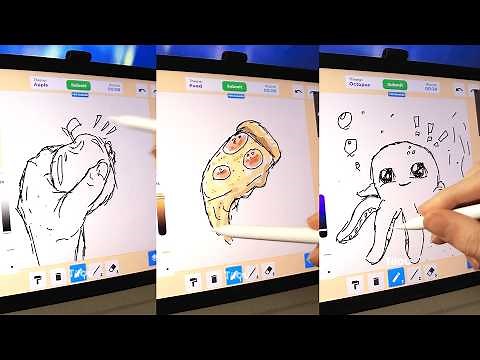 Roblox Speed Draw on iPad! (Best Drawings Compilation)