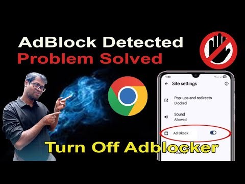 AdBlock Detected Problem Solved | How To Off Adblocker In Website 2026 | Turn Off Adblocker