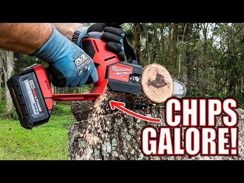 Electric Chainsaw - Milwaukee M18 FUEL Hatchet 8-inch Pruning Saw [Milwaukee 3004-20]
