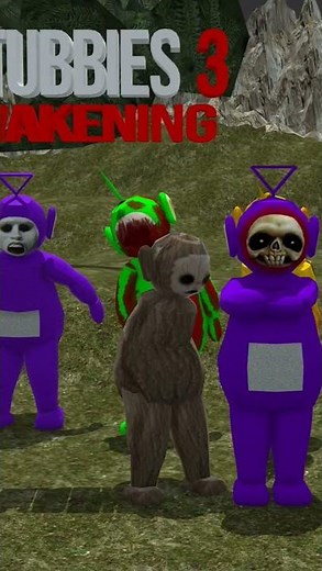 Slendytubbies 3 The Awakening Title screen test