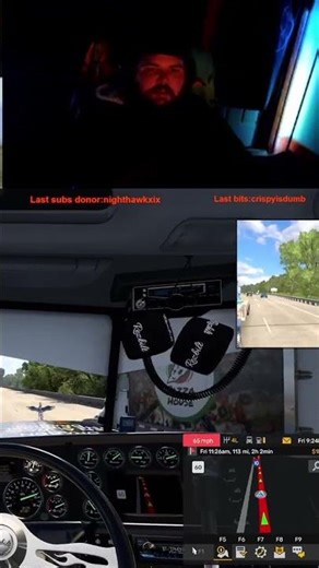Teach that brake checker a lesion 😂#Twitch #Americantrucksimulator