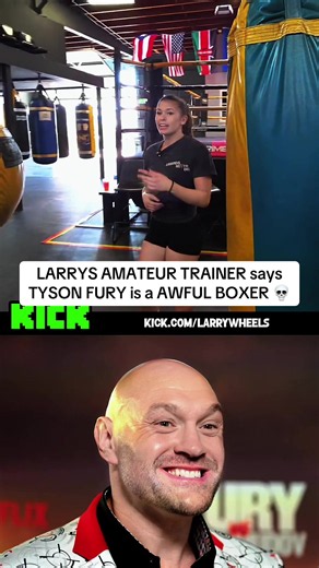 LARRYS AMATEUR TRAINER says TYSON FURY is a AWFUL BOXER 💀 || #tysonfury #boxers #larrywheels #amateurs