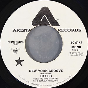 Hello - New York Groove