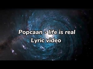 Popcaan - life is real (Lyric Video)