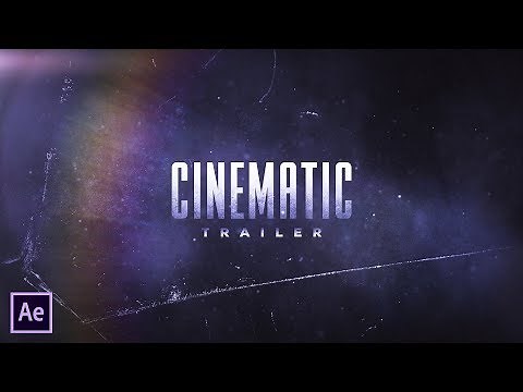 After Effects Tutorial - Cinematic Trailer Title Animation in After Effects (Free Project)