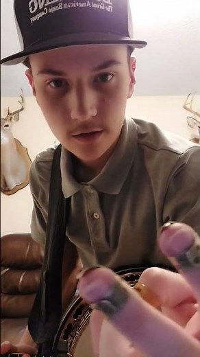 How to wear finger picks #music #banjos #beginners #banjo #bluegrass