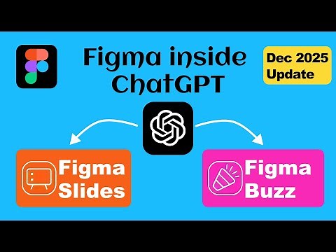Figma App Inside ChatGPT 🤯 | Slides & Buzz Update (December 2025)