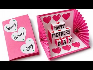 DIY Mother’s Day Pop Up Card 💖 | Easy Handmade Card Idea | Surprise Gift for Mom 🎁
