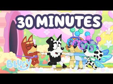 An Alien Encounter! 👽 😯 | Space + More Bluey Clips Compilation 💙 | Bluey