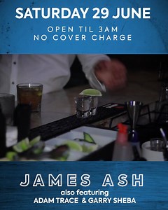 ❗Saturday 29th with James Ash from the Rogue Traders❗ Also featuring Adam Trace and Garry Sheba. Open til late🌙 No Cover Charge 💸 $10 Espresso Martinis🍸 Will be EPIC! Sneak a good night before Dry July 😉🤣🤣 | Temperance Hotel