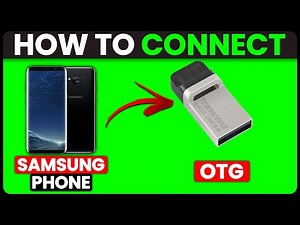 How To Connect Samsung Phone To OTG (How To Set Up/Enable OTG In Samsung Phone)