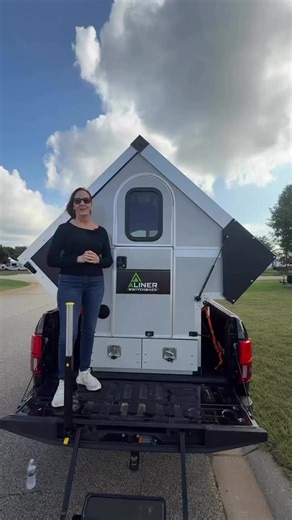 Aliner on Instagram: "🔥 Adventure Awaits with the Aliner Switchback Truck Camper! 🔥 Built for adventurers who crave freedom, durability, and sleek design — the Switchback is ready to roll wherever your mid-size or full-size truck takes you. ✨ Features: 🔩 Ultra-Light Build — only 375 lbs of rot-proof aluminum 🛏️ Comfort-Focused — full-size 60” x 72” bed with insulation + tinted glass ⏱️ 30-Second Setup — spend less time setting up, more time relaxing 🚗 Gara