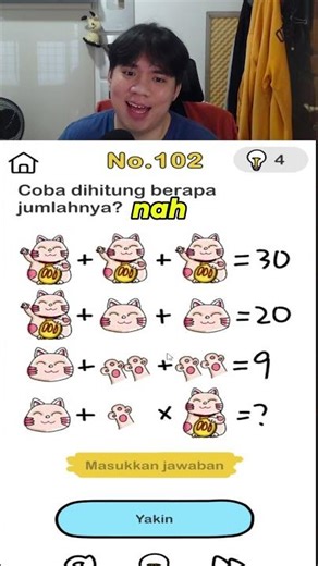 Main Game Seru ini lagi di Brain Out 107 (reupload) #brainout