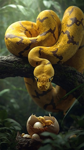 Python Snake Life Cycle 🐍 | From Egg to Giant Python | Amazing Nature #PythonSnake #SnakeLifeCycle