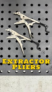 Our new Extractor Locking Pliers just dropped. Built tough for the shop or jobsite. 💥 Here’s why they belong in your toolbox: 🦈 Serrated grooves inside the jaws for a solid, no-slip grip 🔻 V-groove nose—perfect for pulling small parts or wire 🔨 Hammerhead design for tapping and chipping when needed ⚙️ Crank handle = easy fine-tune adjustment 🔒 Locking lever = quick setups, fast releases 🔧 Choose your style: • Standard 2.5” jaw (Part # PBX710) • Adjustable jaw opens up to 3.5” (Part # PBX72