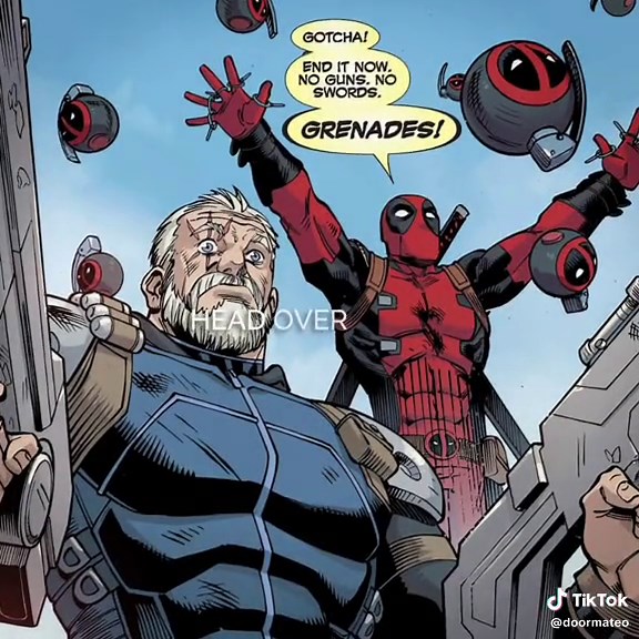 Exciting Deadpool and Cable Comic Edit
