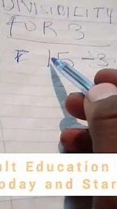 Divisibility Test for 3_Grade 7